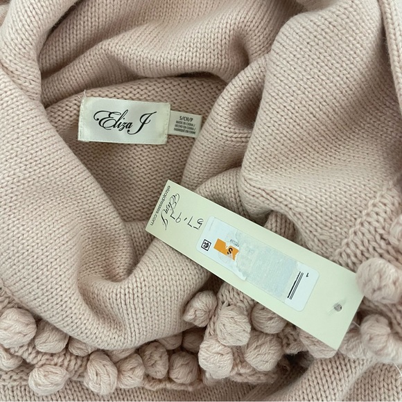 Blush Eliza J Turtleneck Sweater Dress / Perfect For Fall & Winter/ New With Tag - Picture 16 of 17